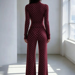 Polka Dot Activewear Set