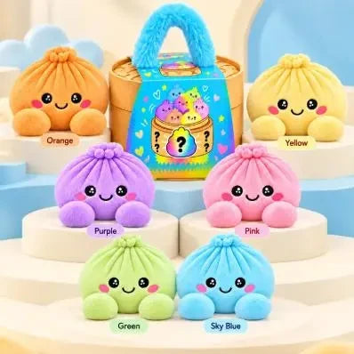 Plush Stuffed Dumpling Squishy Toy