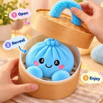 Plush Stuffed Dumpling Squishy Toy